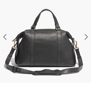 Madewell Glasgow Satchel True Black